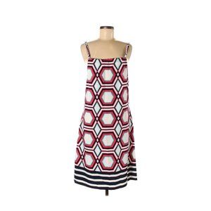 NWT Crown & Ivy Sz Sm Shift Dress Hexagonal Stripe
